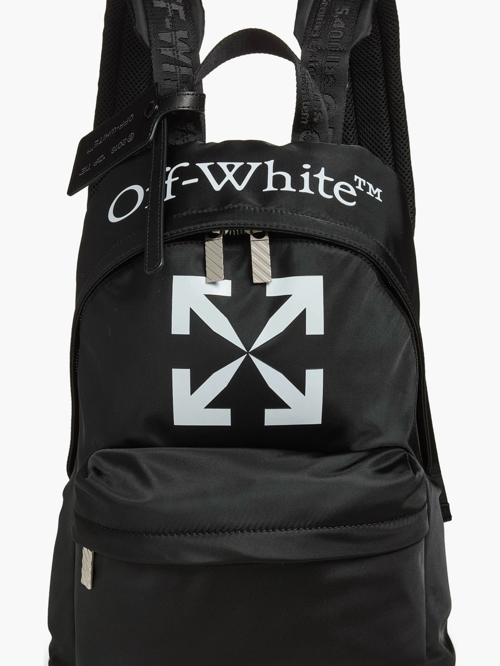 Off white classic dome backpack